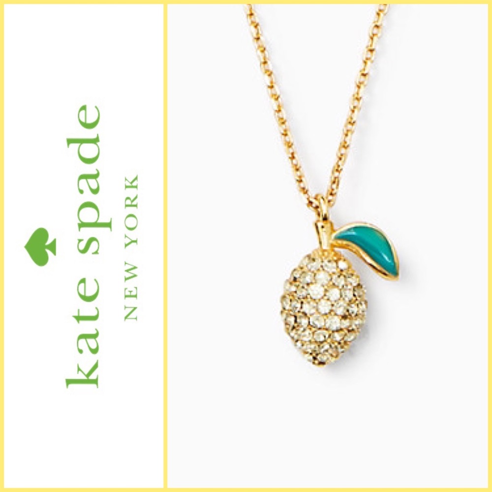 🍋Kate Spade Picnic Perfect Lemon necklace🍋